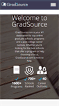 Mobile Screenshot of gradsource.com